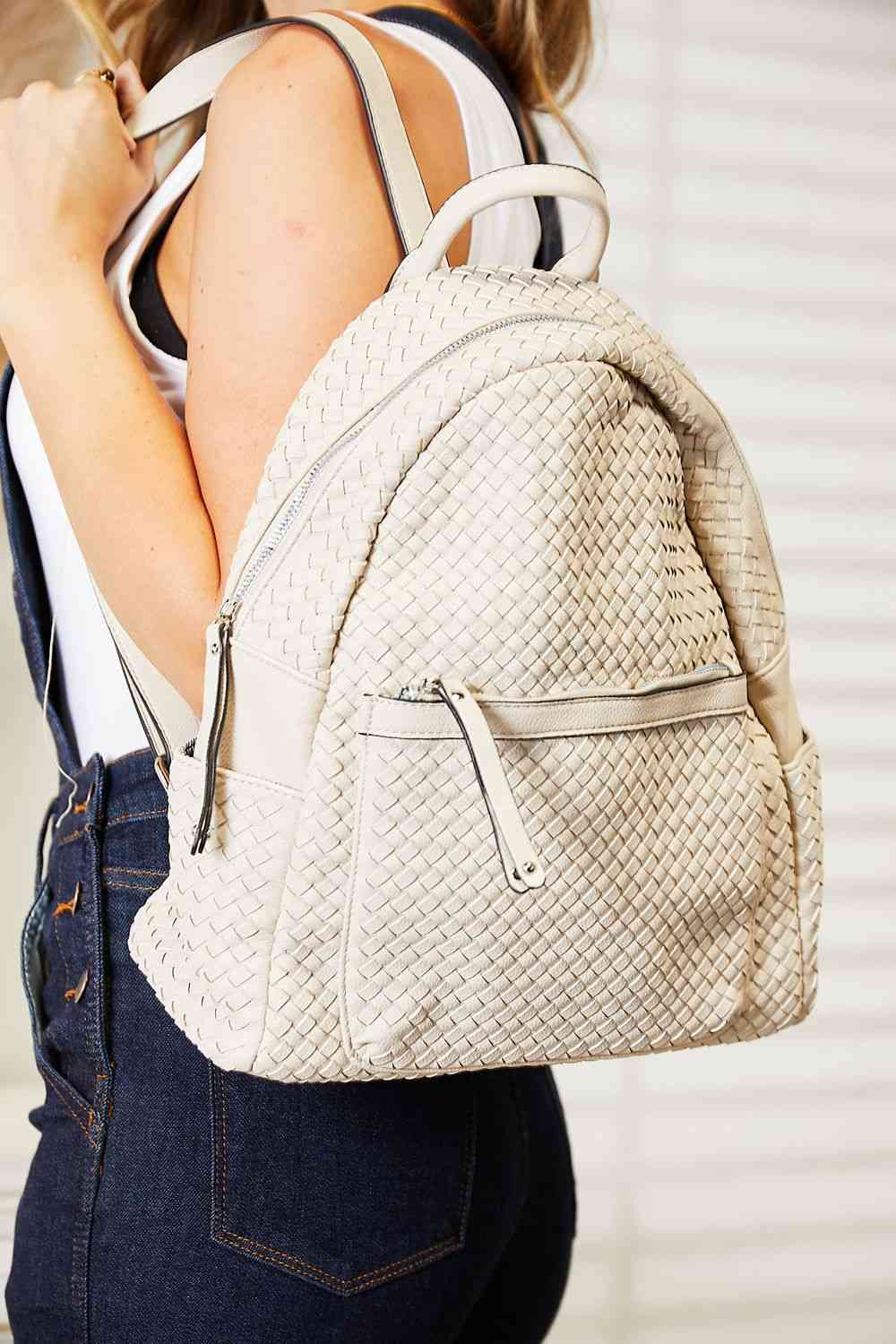 PU Leather Backpack - Beige / One Size - Women Bags & Wallets - Backpacks - 3 - 2024