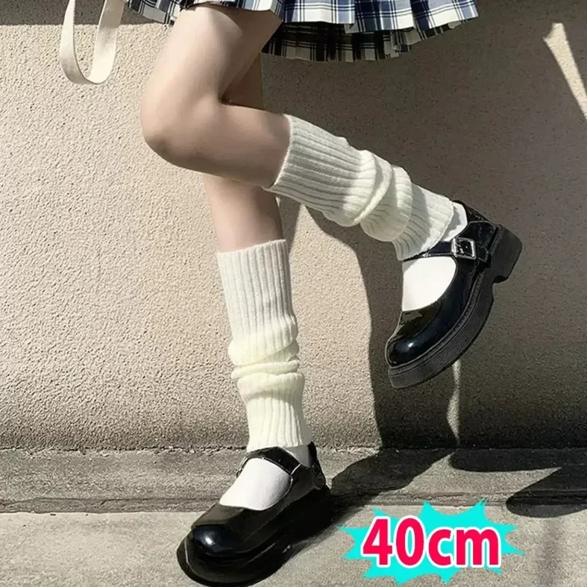 Y2K Knitted Lolita Leg Warmers - Harajuku Style - Accessory - 10