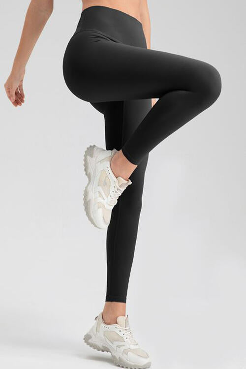 Wide Waistband Sport Leggings - Leggings - Activewear - 11 - 2024