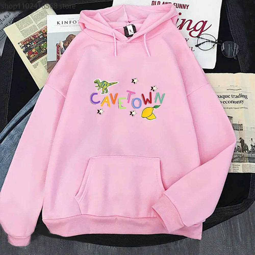 Cave Town - Lemon Boy Hoodie - Pink / M - Hoodies & Sweatshirts - Clothing Tops - 10 - 2024