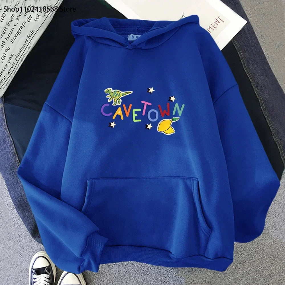 Cave Town - Lemon Boy Hoodie - Blue / XXL - Hoodies & Sweatshirts - Clothing Tops - 12 - 2024