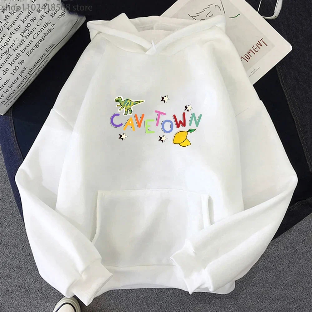 Cave Town - Lemon Boy Hoodie - White / M - Hoodies & Sweatshirts - Clothing Tops - 2 - 2024