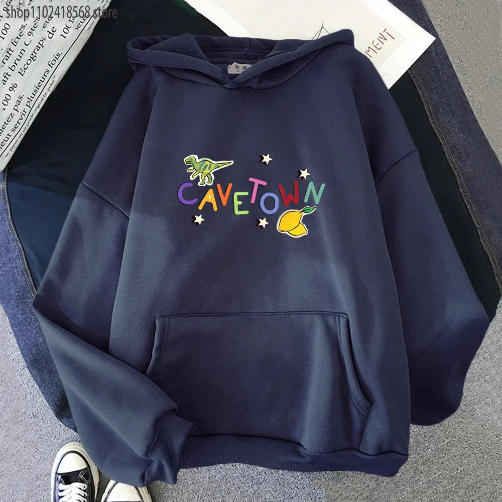 Cave Town - Lemon Boy Hoodie - Dark Blue / XL - Hoodies & Sweatshirts - Clothing Tops - 3 - 2024