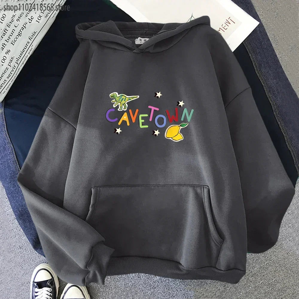 Cave Town - Lemon Boy Hoodie - Dark Gray / XXL - Hoodies & Sweatshirts - Clothing Tops - 6 - 2024