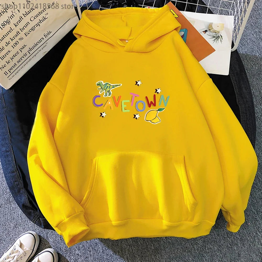 Cave Town - Lemon Boy Hoodie - Yellow / XXXL - Hoodies & Sweatshirts - Clothing Tops - 8 - 2024