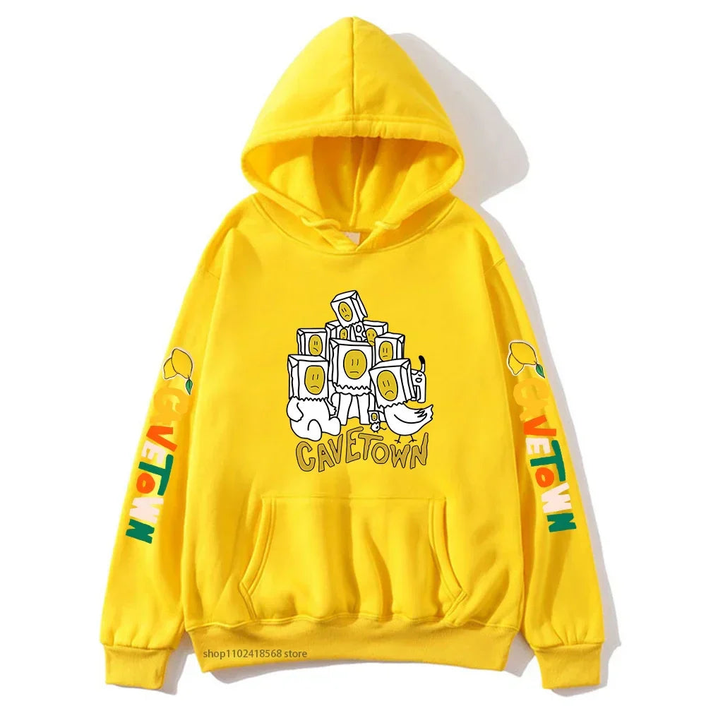 Lemon Boy Cavetown Hoodies - Yellow / S - Hoodies & Sweatshirts - Clothing Tops - 10 - 2024