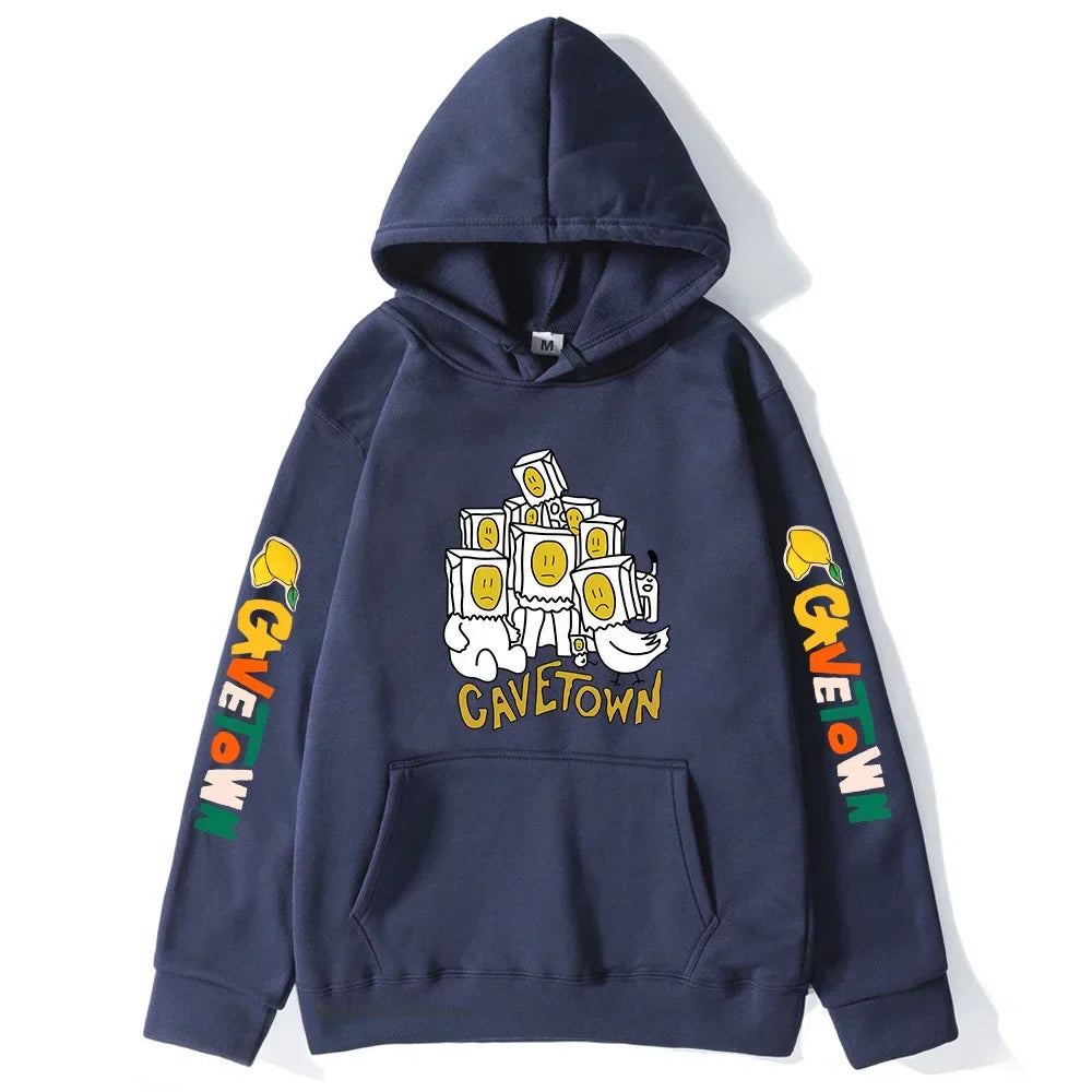 Lemon Boy Cavetown Hoodies - Dark Blue / XXXL - Hoodies & Sweatshirts - Clothing Tops - 12 - 2024