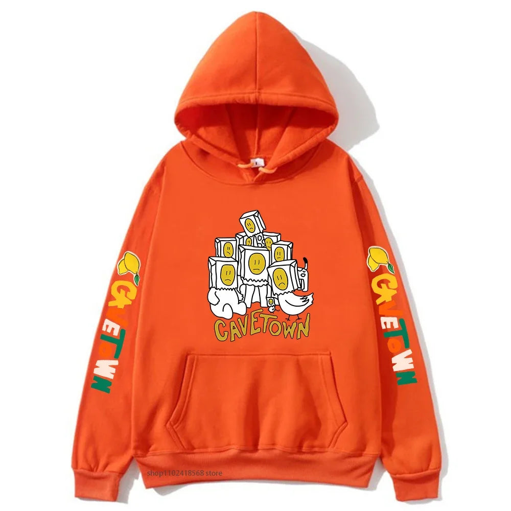 Lemon Boy Cavetown Hoodies - Orange / S - Hoodies & Sweatshirts - Clothing Tops - 3 - 2024