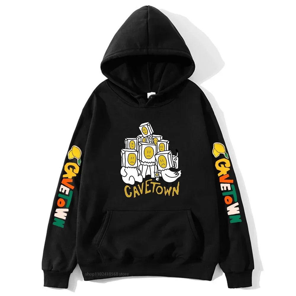 Lemon Boy Cavetown Hoodies - Black / XXL - Hoodies & Sweatshirts - Clothing Tops - 4 - 2024