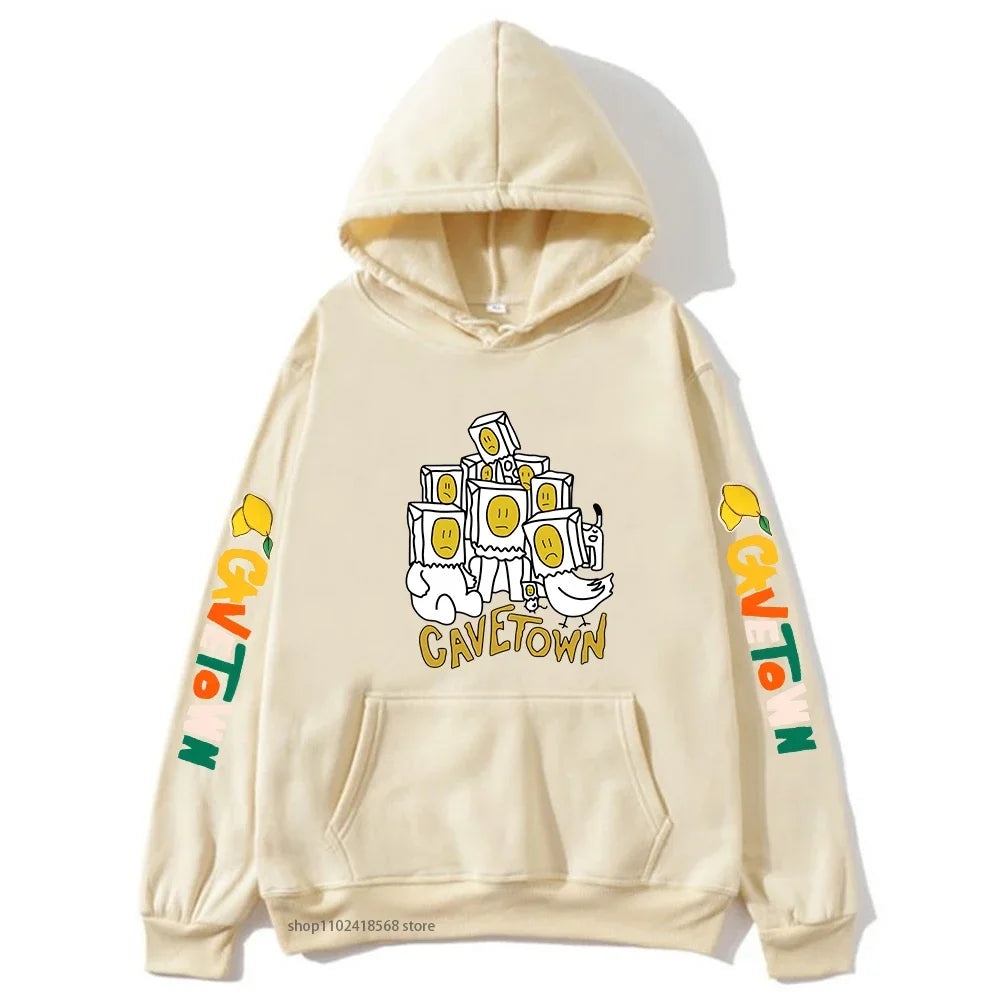 Lemon Boy Cavetown Hoodies - Khaki / L - Hoodies & Sweatshirts - Clothing Tops - 5 - 2024