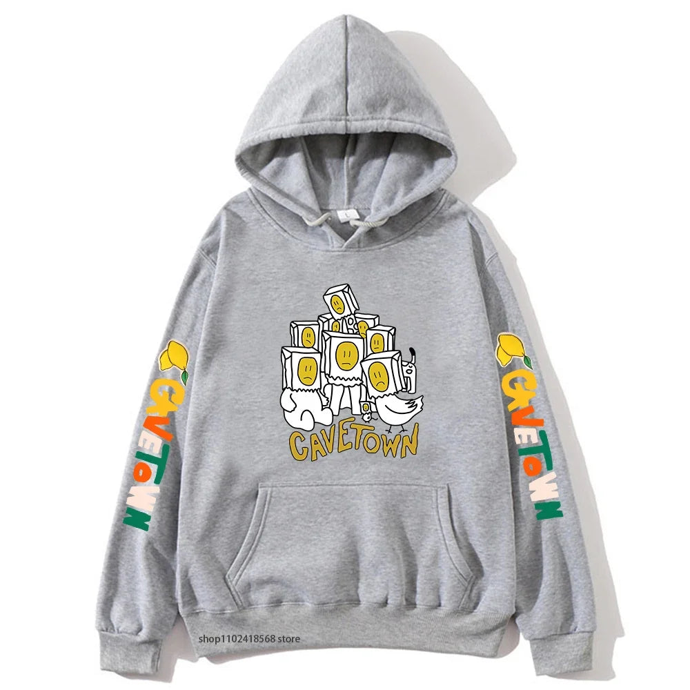 Lemon Boy Cavetown Hoodies - Light Gray / XXXL - Hoodies & Sweatshirts - Clothing Tops - 6 - 2024