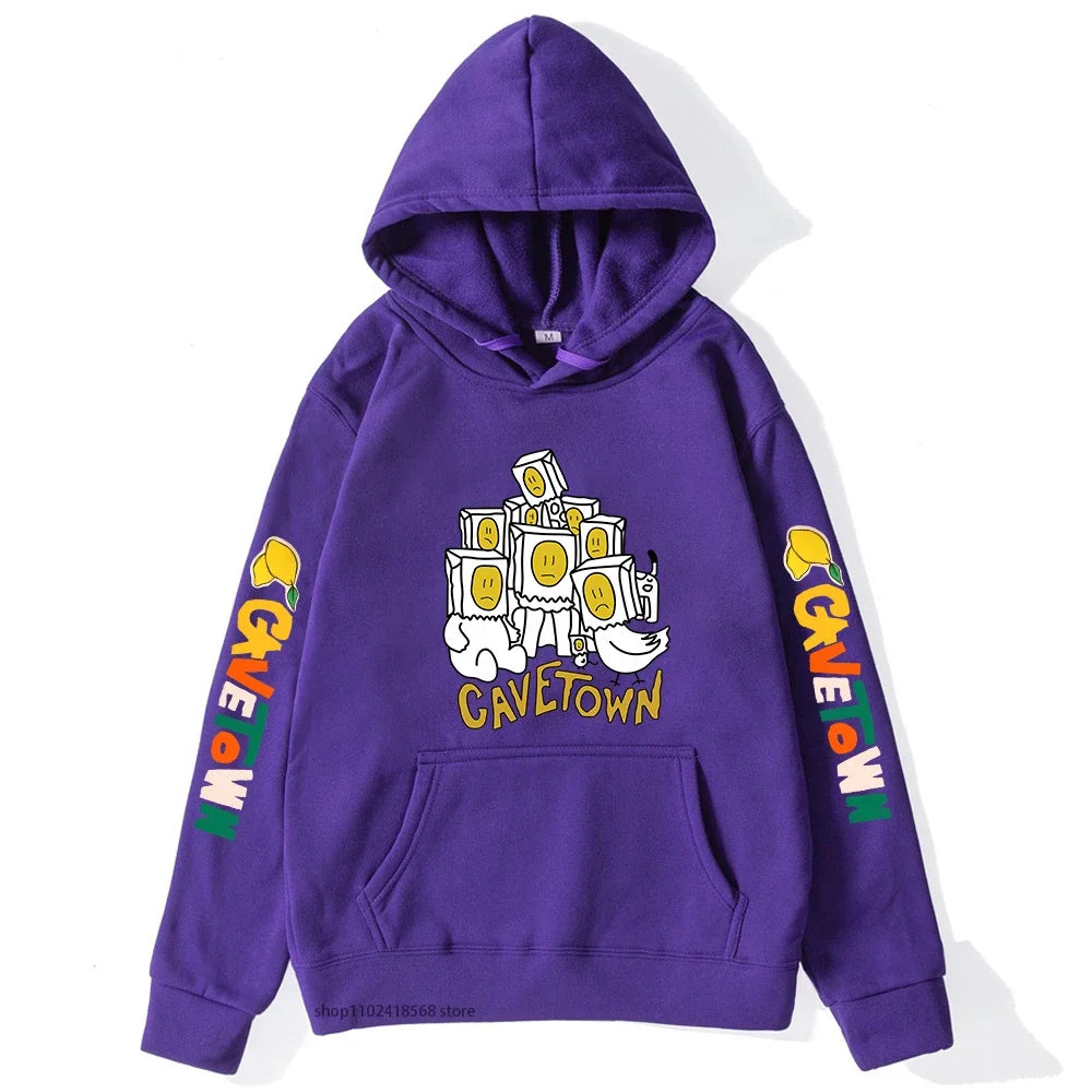 Lemon Boy Cavetown Hoodies - Purple / L - Hoodies & Sweatshirts - Clothing Tops - 7 - 2024