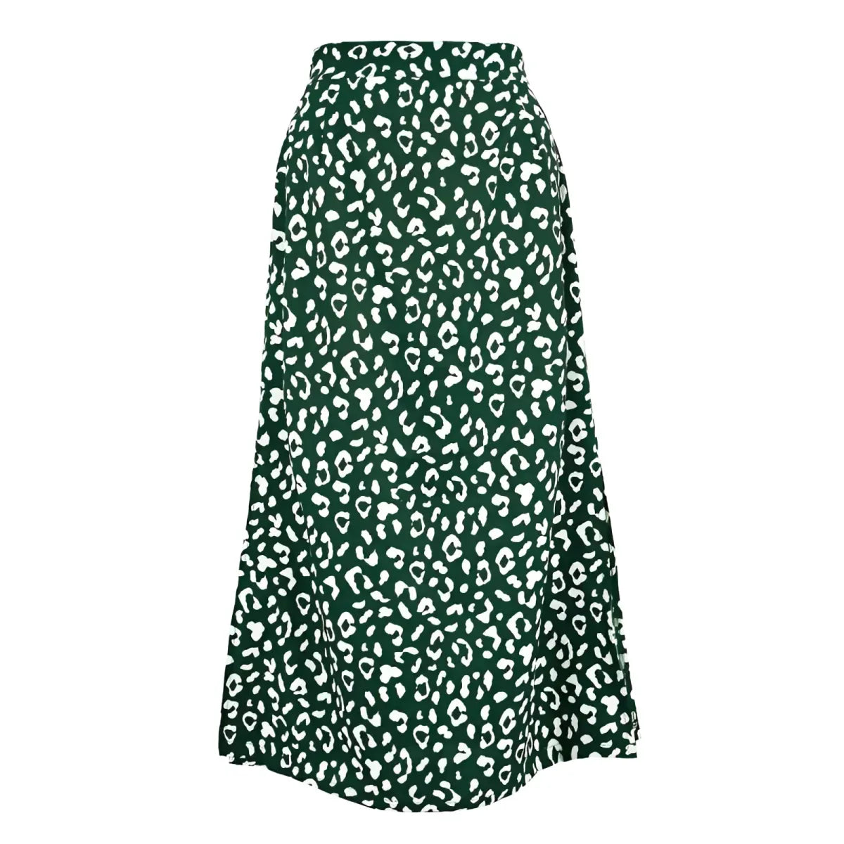 Leopard Pattern Midi Skirts - Bottoms - 12