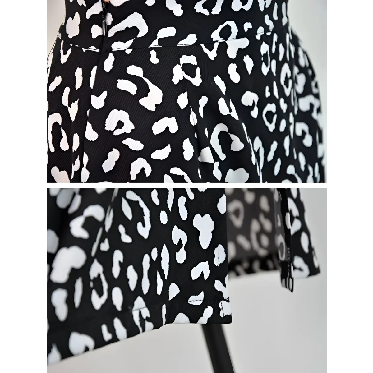 Leopard Pattern Midi Skirts - Bottoms - 15