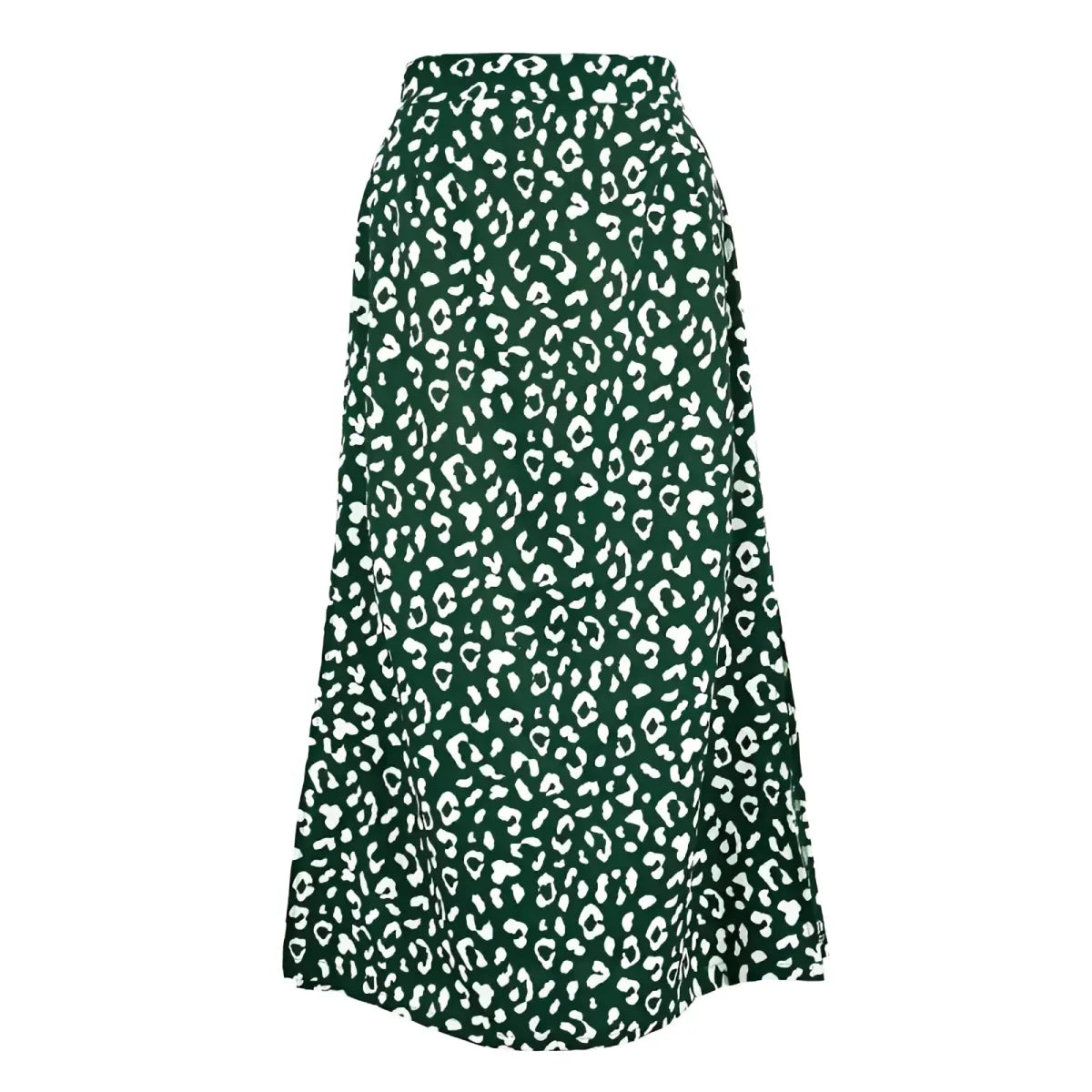 Leopard Pattern Midi Skirts - Bottoms - 16