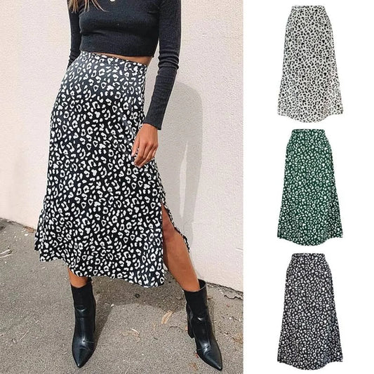 Sexy Leopard Wrap Skirt - Bottoms - 1