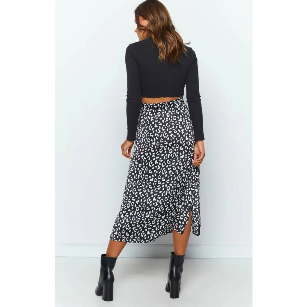 Sexy Leopard Wrap Skirt - Bottoms - 12