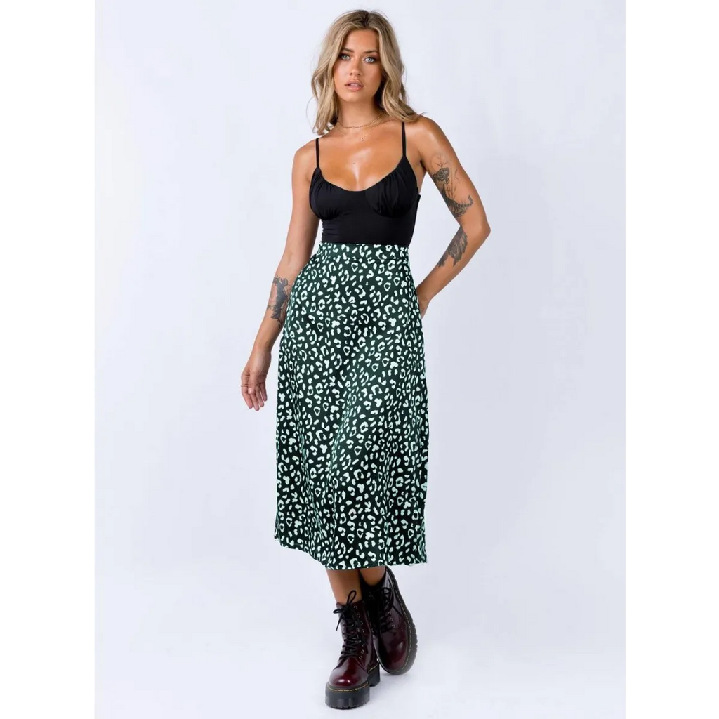 Sexy Leopard Wrap Skirt - Bottoms - 13