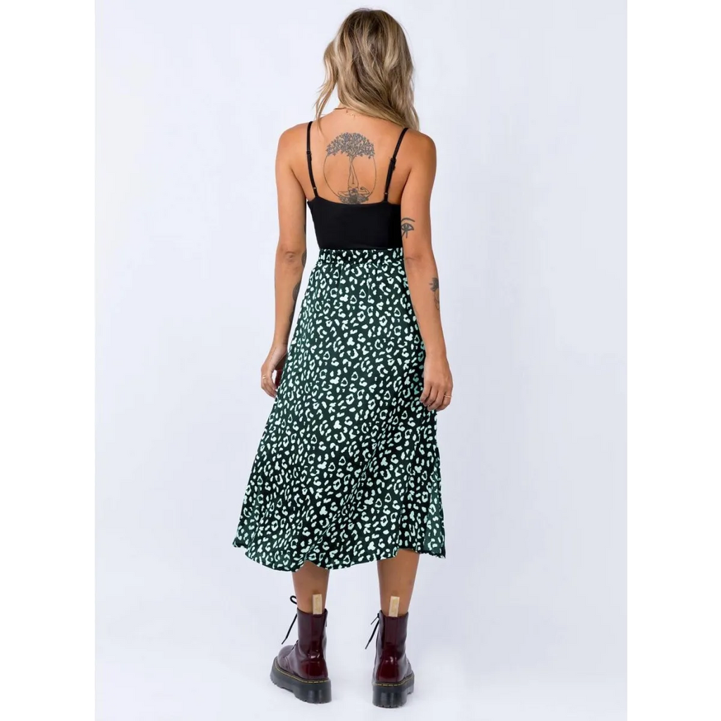 Sexy Leopard Wrap Skirt - Bottoms - 16