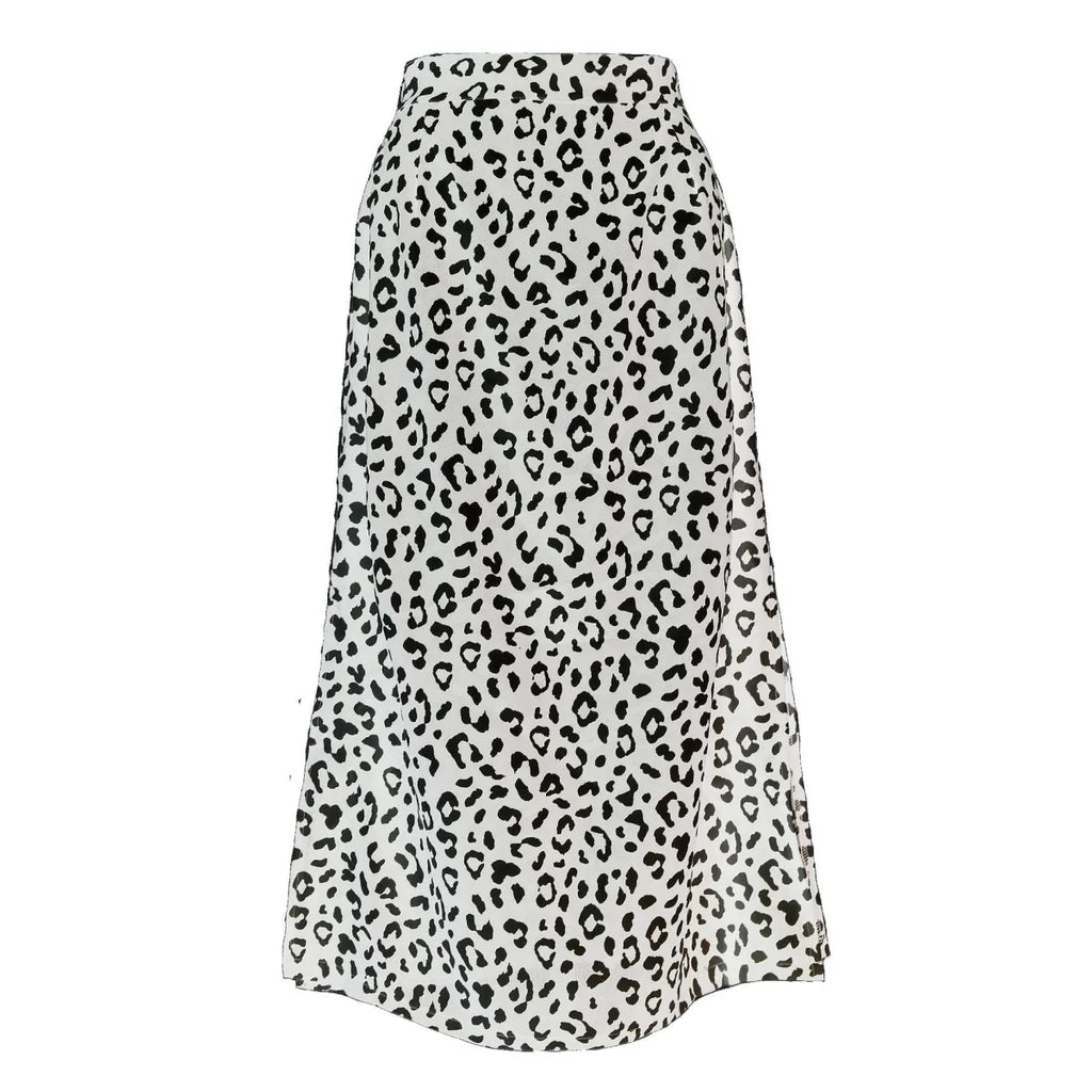Sexy Leopard Wrap Skirt - Bottoms - 17