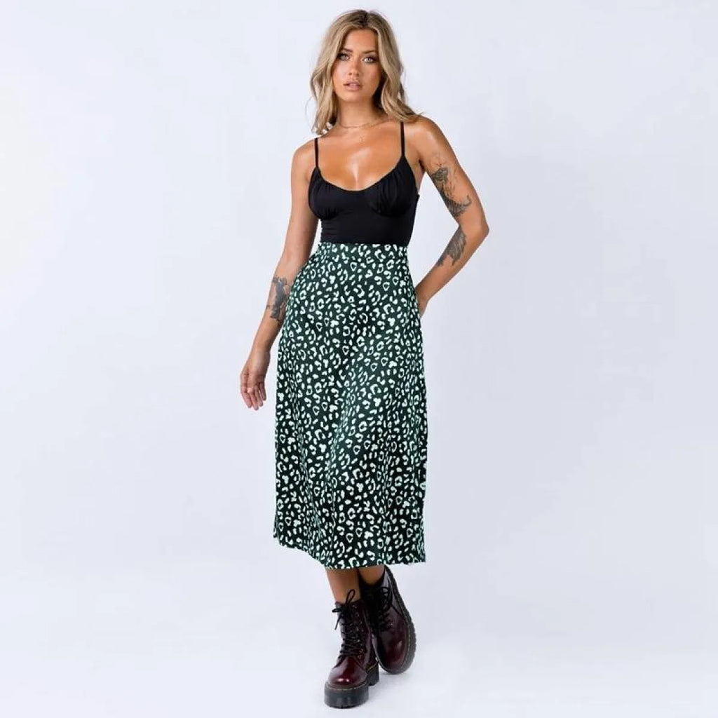 Sexy Leopard Wrap Skirt - Bottoms - 7