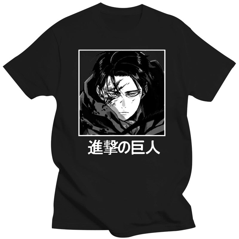 Attack On Titan Levi Ackerman Anime Shirt - Black / XS - T-Shirts - Shirts & Tops - 8 - 2024