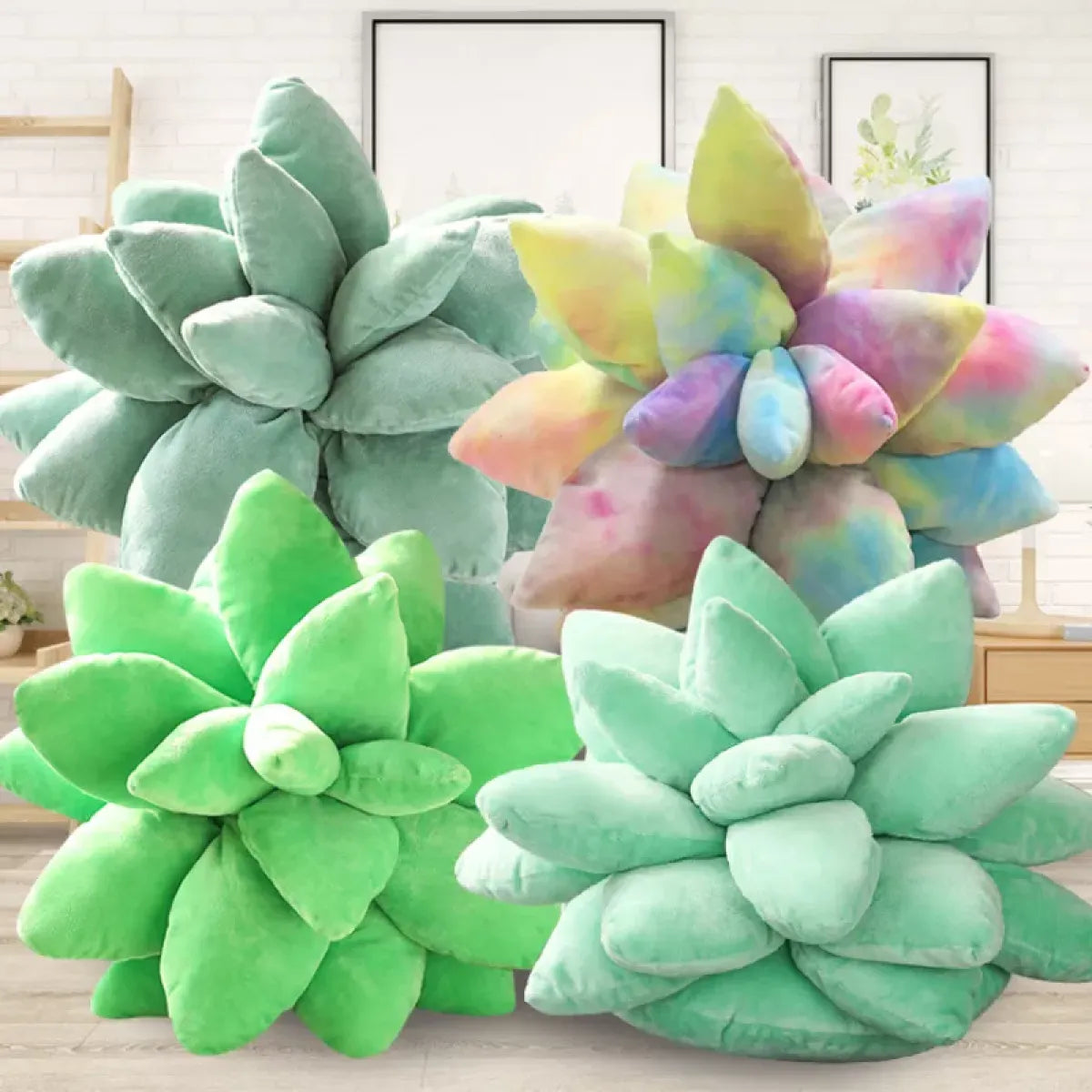 25/45cm Lifelike Succulent Plants Plushie - Valentines Day Collection - 1