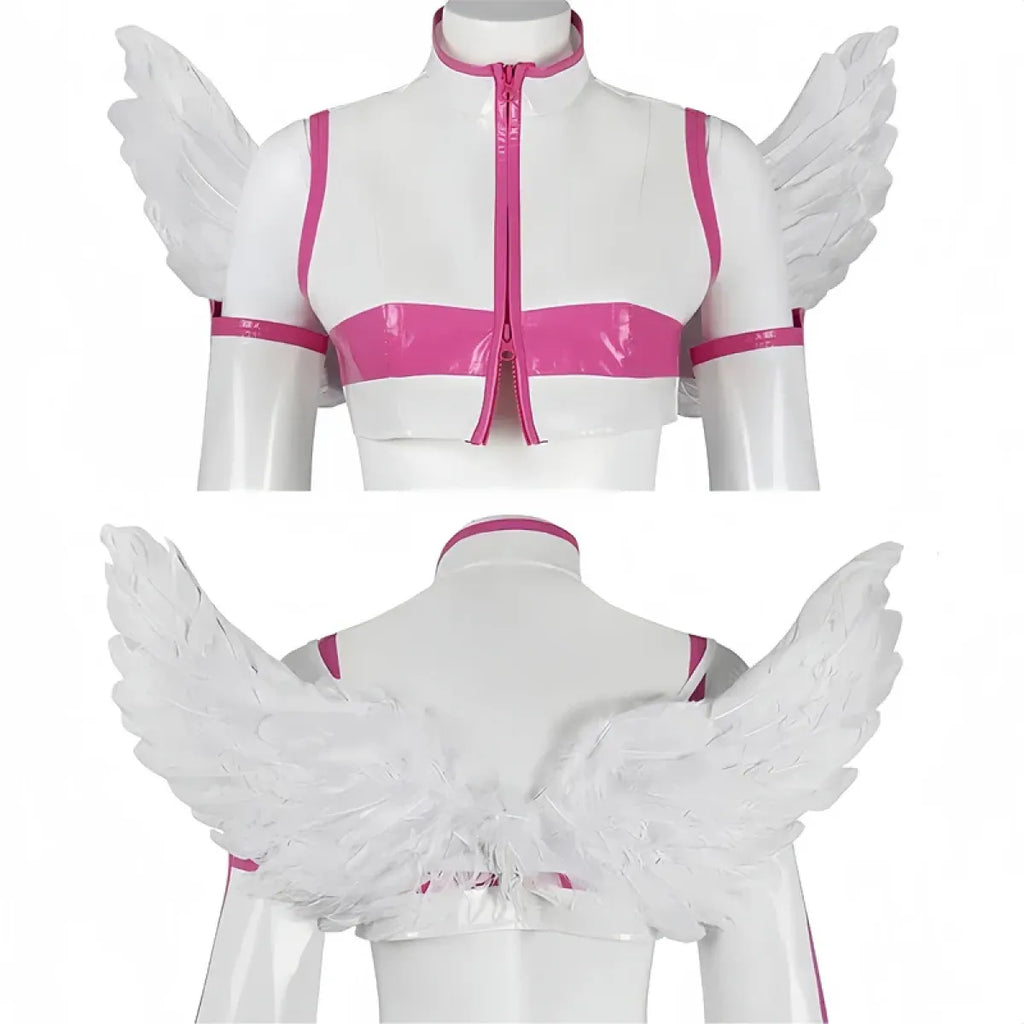 2.5D Seduction Lilysa Amano Cosplay Costume – Full Set with Wig - Anime - Long - Cosplay - 5