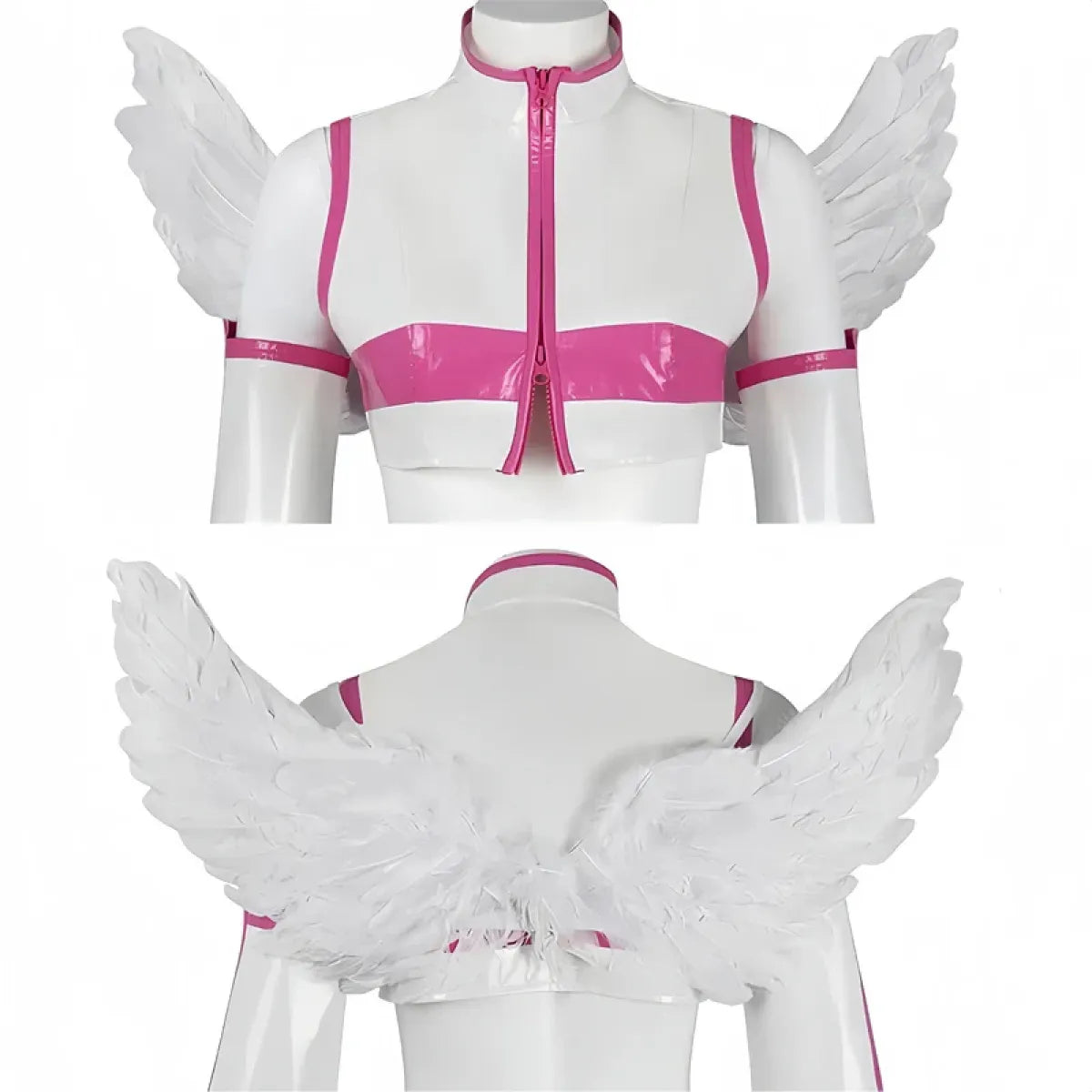 2.5D Seduction Lilysa Amano Cosplay Costume – Full Set with Wig - Anime - Long - Cosplay - 5