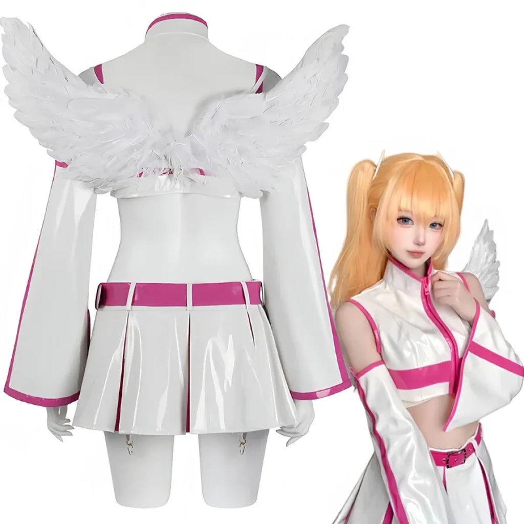 2.5D Seduction Lilysa Amano Cosplay Costume – Full Set with Wig - Anime - Long - Cosplay - 3
