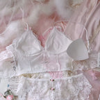 Sweet Lace Bow Lingerie Set - Women’s Clothing & Accessories - Lingerie - 21
