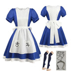 Gothic Alice Lolita Cosplay Dress Set - All Dresses - Cosplay - 3