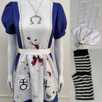 Gothic Alice Lolita Cosplay Dress Set - All Dresses - Cosplay - 5