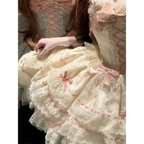 Fairy Lace Princess Lolita Dress with Bows - All Dresses - Lolita Dress - 6