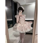 Fairy Lace Princess Lolita Dress with Bows - All Dresses - Lolita Dress - 3