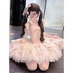 Fairy Lace Princess Lolita Dress with Bows - All Dresses - Lolita Dress - 4