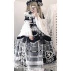 Spring Fairy Lace Bow Lolita Dress Set - All Dresses - Lolita Dress - 9