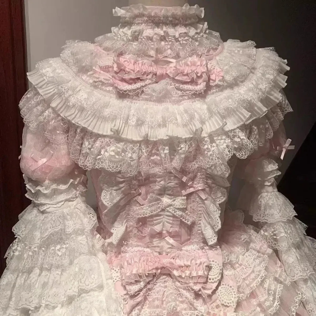 Spring Fairy Lace Bow Lolita Dress Set - All Dresses - Lolita Dress - 3