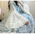 Spring Fairy Lace Bow Lolita Dress Set - All Dresses - Lolita Dress - 7