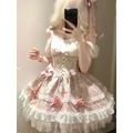 Sweet Princess Bow Lace Lolita Dress - All Dresses - Lolita Dress - 7