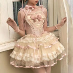 Sweet Princess Bow Lace Lolita Dress - All Dresses - Lolita Dress - 15
