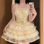 Sweet Princess Bow Lace Lolita Dress - All Dresses - Lolita Dress - 11