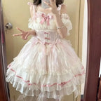 Sweet Princess Bow Lace Lolita Dress - All Dresses - Lolita Dress - 13