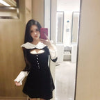 Lolita Hollow Lace Dress - All Dresses - 2