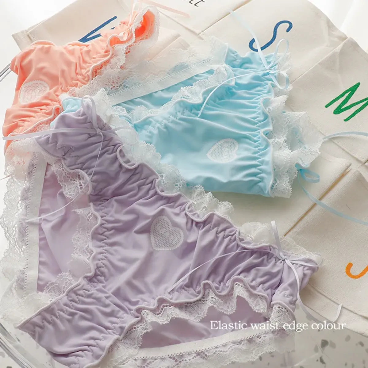 Lolita Lace Heart Panties - Women’s Clothing & Accessories - Lingerie - 1