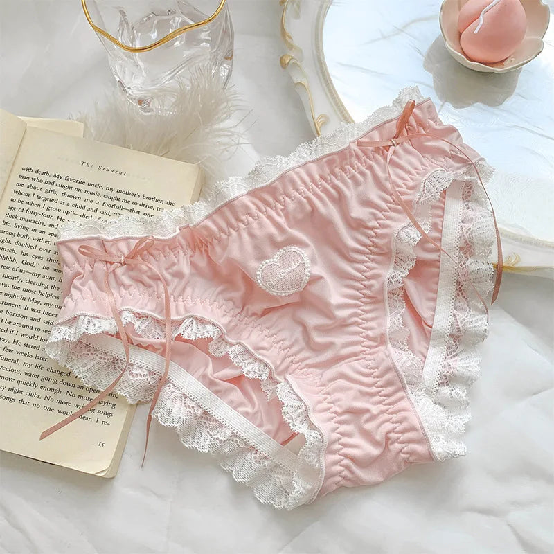 Lolita Lace Heart Panties - Pink / XL / 1pc - Sexy Lingerie - Lingerie - 5 - 2024