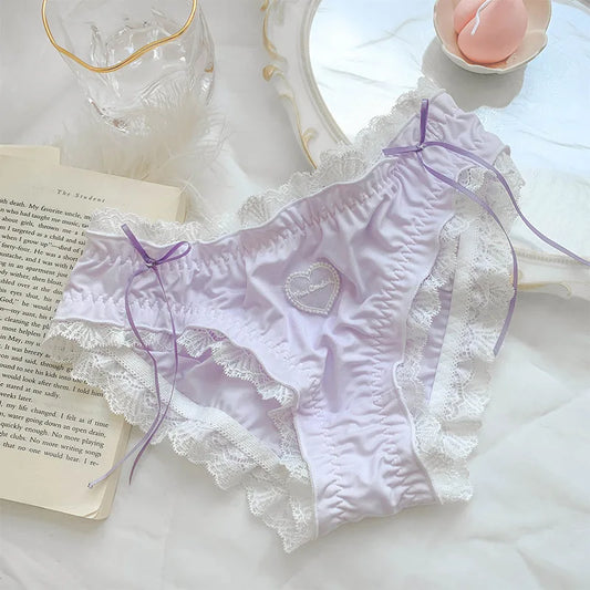 Lolita Lace Heart Panties - Purple / XL / 1pc - Sexy Lingerie - Lingerie - 7 - 2024