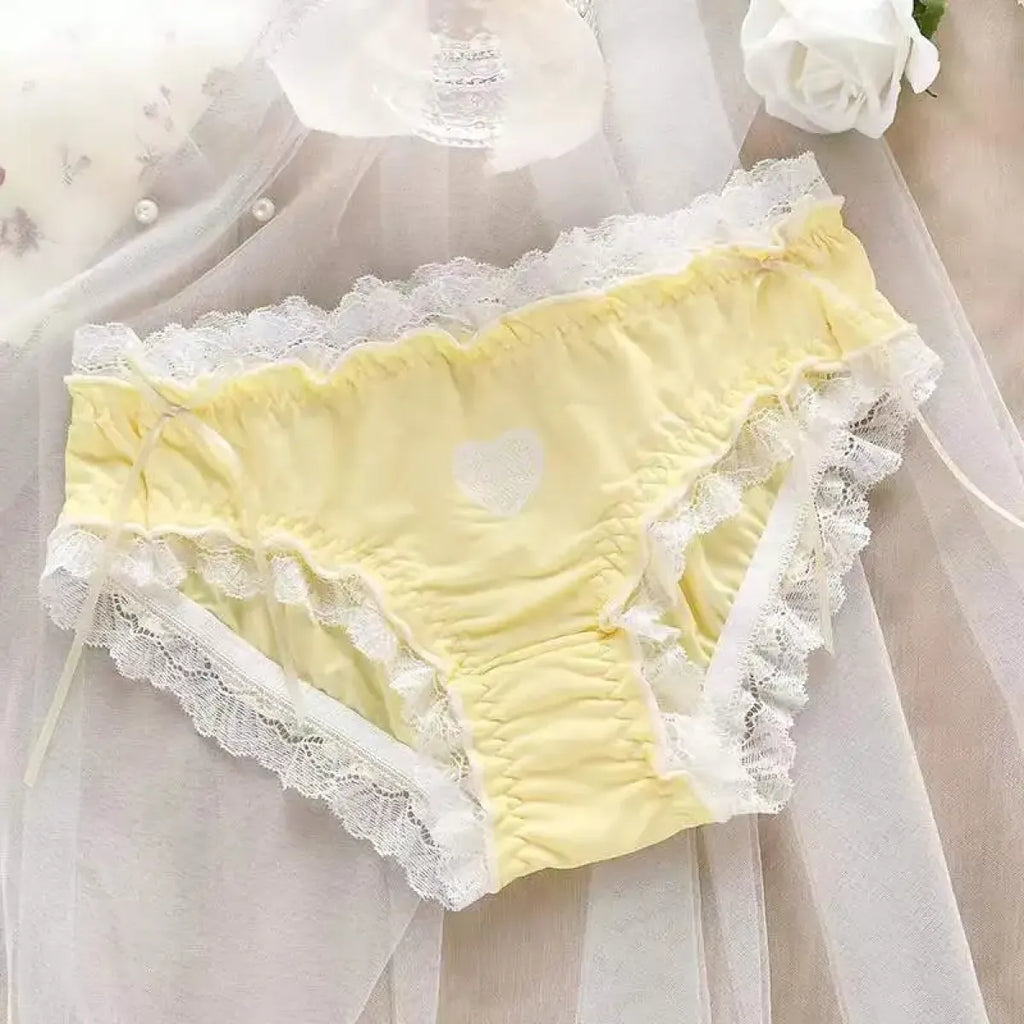 Lolita Lace Heart Panties - Women’s Clothing & Accessories - Lingerie - 9