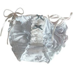 Lolita Lace Ruffle Bow Panties – Cute Low Waist Tie-Up Briefs - Women’s Clothing & Accessories - Panties - 5