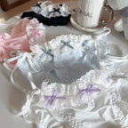 Lolita Ruffle Lace-Up Panties – Cute Low Waist Cotton Briefs - Women’s Clothing & Accessories - Panties - 4
